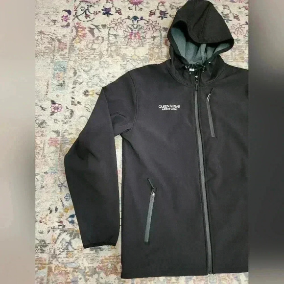 Queen Sugar Season 7, Unisex Warm Isolated Hooded Rain Coat Waterproof, sz MD - Picture 5 of 11